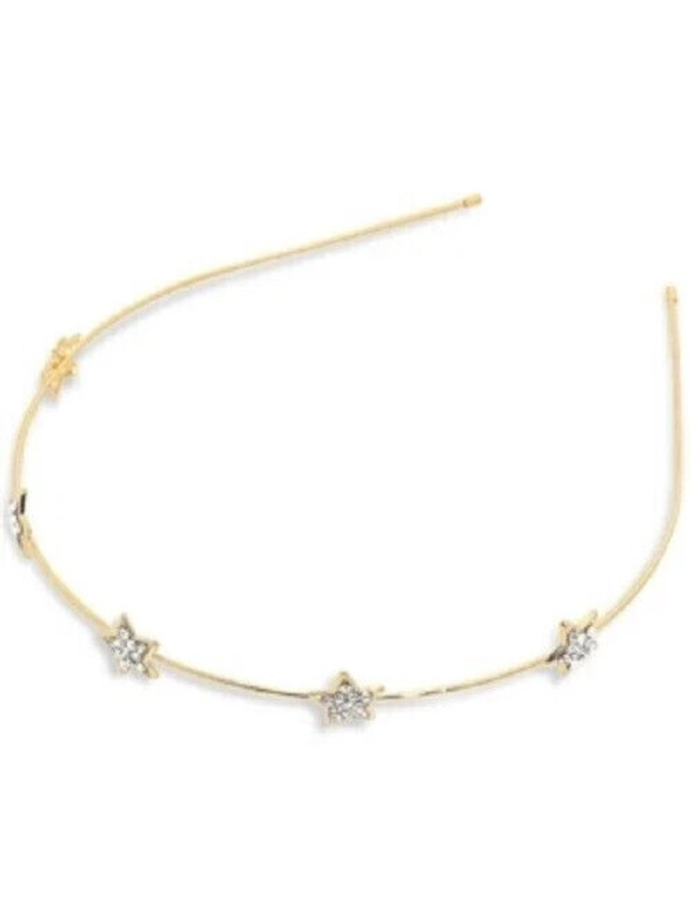 Starbright Headband Stars w/ Rhinestone 18k Gold-plated by 8 Other Reasons NEW